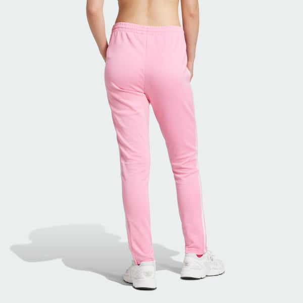 Adidas track pants womens pink on sale