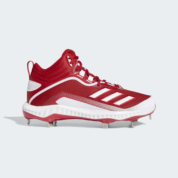 adidas Icon 6 Bounce Mid Cleats - Red | Men's Baseball | adidas US