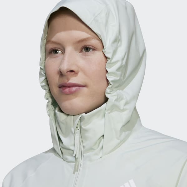 Zielony BSC 3-Stripes RAIN.RDY Jacket LCJ85