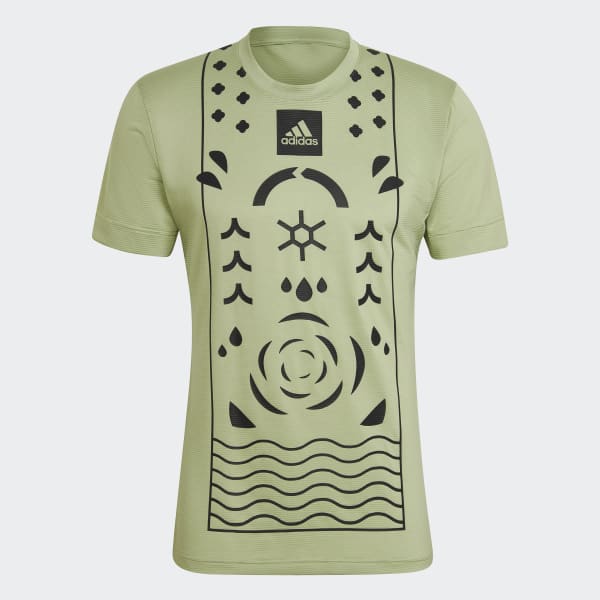 Green Paris HEAT.RDY Tennis Freelift T-Shirt OO056