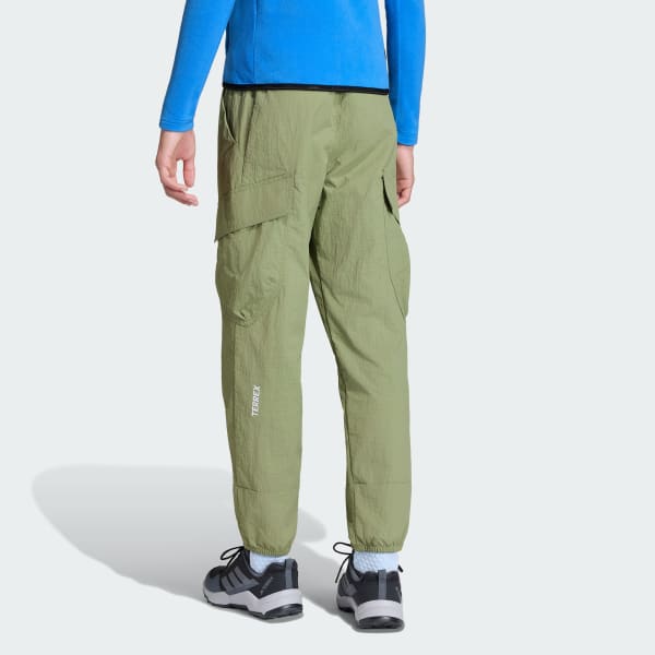 Verde Calças Cargo para criança Terrex Kids Xploric CLIMA365