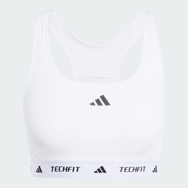 White TECHFIT Bra