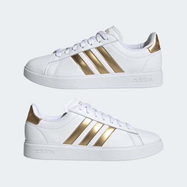 adidas Grand Court Cloudfoam Lifestyle Court Comfort Shoes - White | adidas  Vietnam