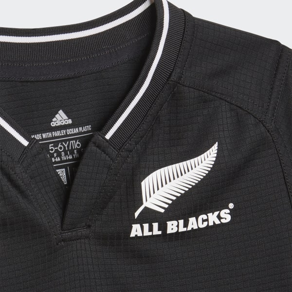 Black All Blacks Rugby Replica Home Mini Kit