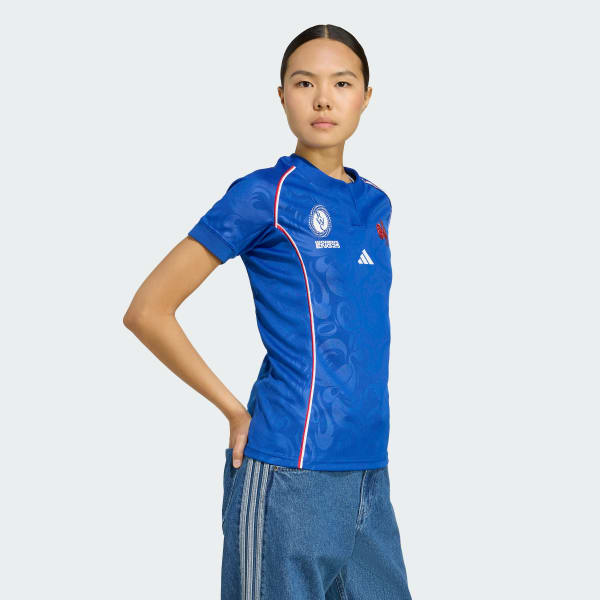 Azul Camiseta primera equipación Francia