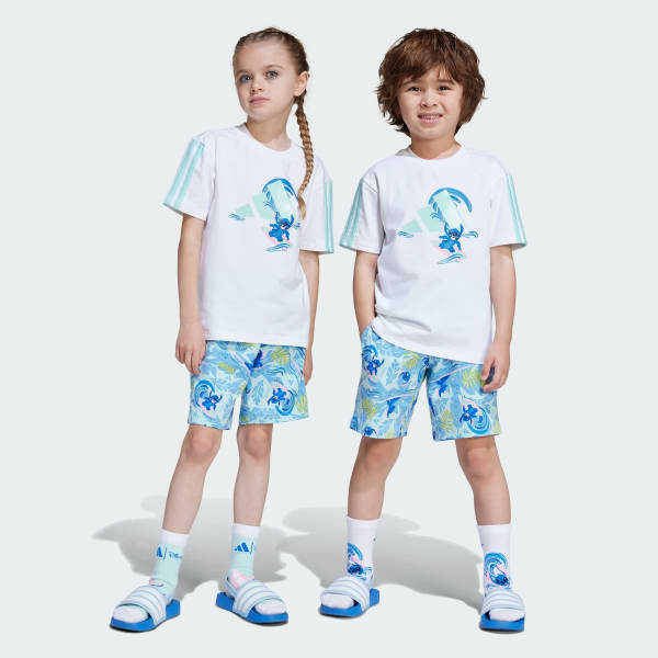 Hvid ADIDAS DISNEY LILO & STITCH T-SHIRT SÆT