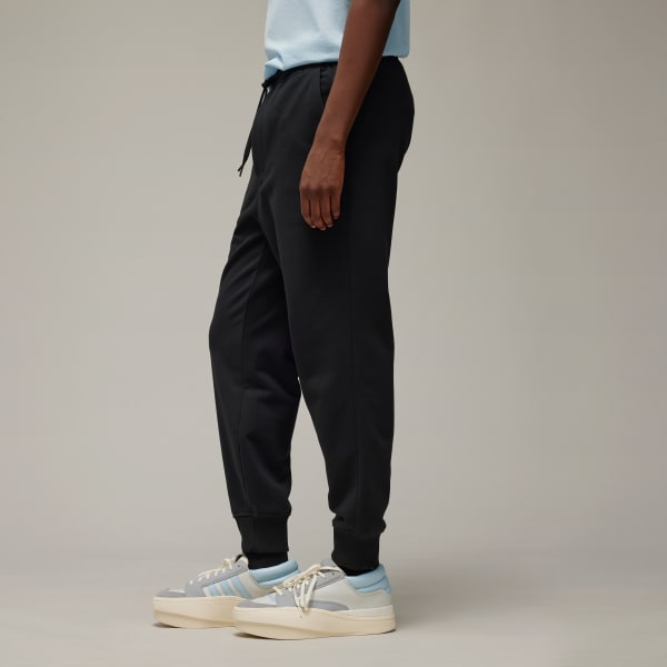 Black Y-3 French Terry Cuffed Pants