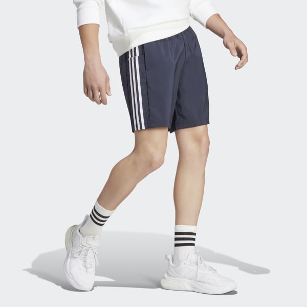 adidas AEROREADY Essentials Chelsea US Lifestyle | | 3-Stripes Shorts Men\'s - Blue adidas