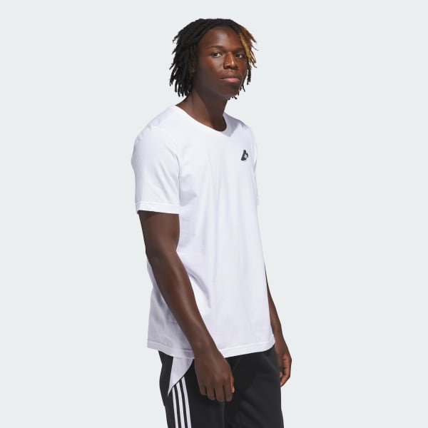 Blanco Polera Copa Signature Estampada