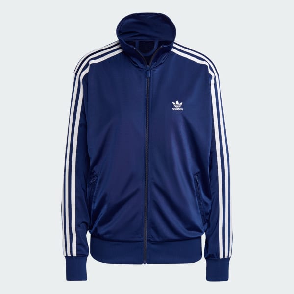สีน้ำเงิน เสื้อแทรคทรงหลวม Adicolor Classics Firebird