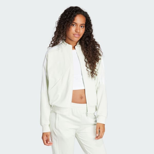 Black - Cropped Track Jacket | Hurley