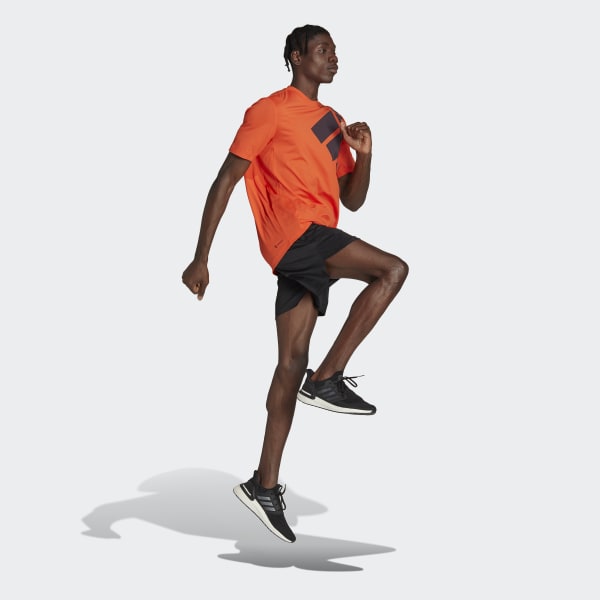 Orange Big Badge of Sport Training T-Shirt