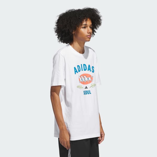 아디다스 SEOUL TEE - White | adidas South Korea