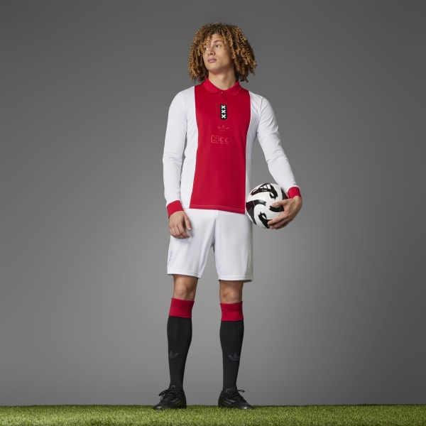 【アディダス】ハーフジップ　アムステルダム　 アヤックスサッカーゲーム　シャツ Amazon.co.jp: 94-95 アヤックス・アムステルダム 復古版