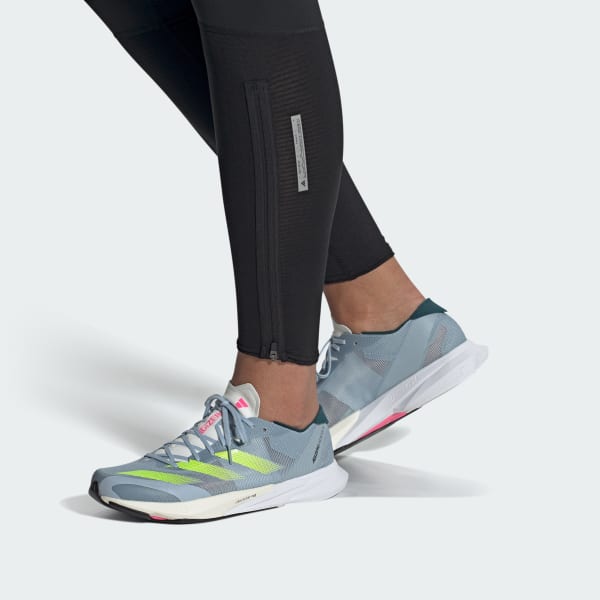 Blue Adizero Adios 8 Shoes