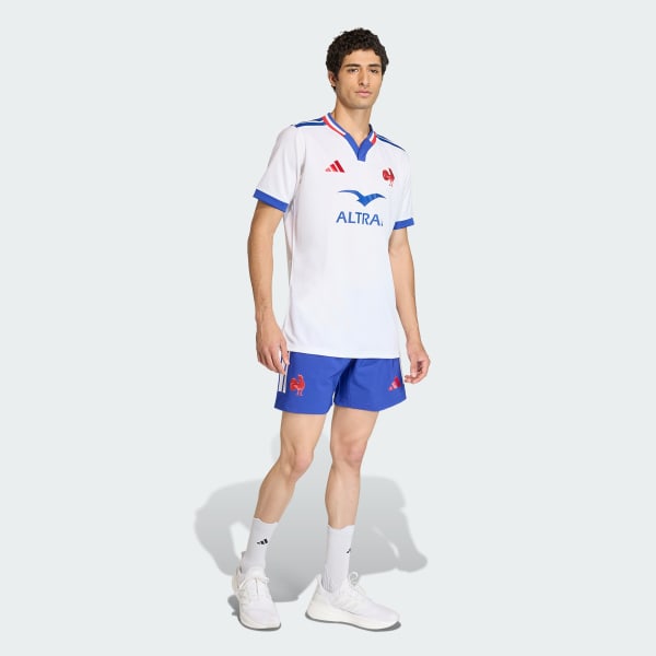 Blanc Maillot de rugby Third France Replica