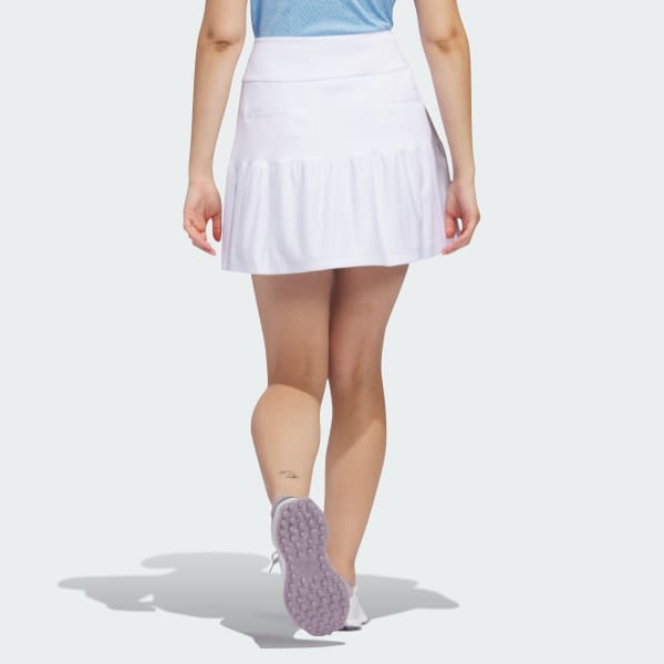 adidas Ultimate365 Frill Skort - White | Women's Golf | adidas US