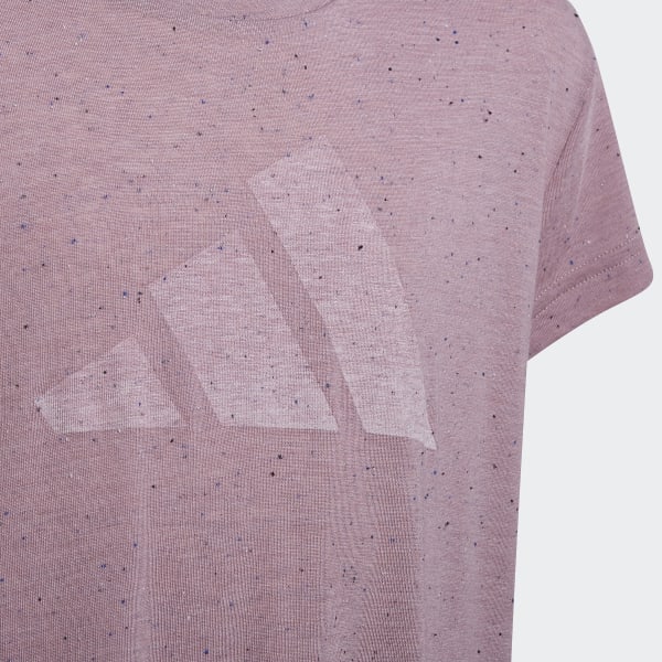 Purple Future Icons Logo Graphic Cotton Dress