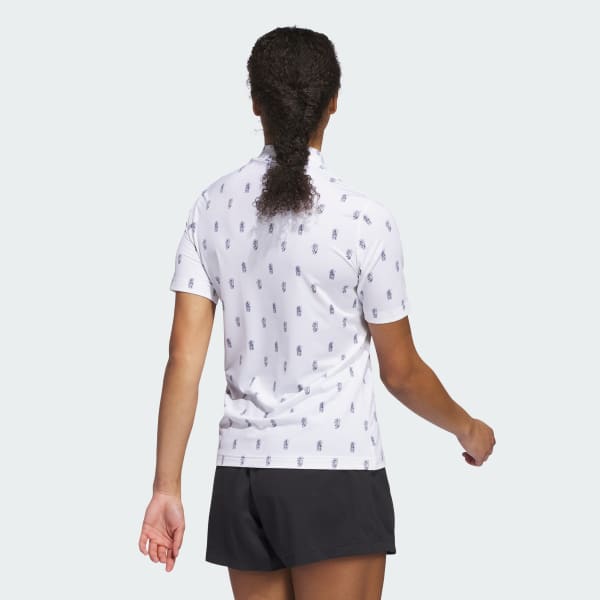 White Go-To Mock