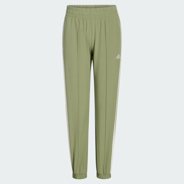 adidas Elastic Waistband Woven 3 Stripes Joggers