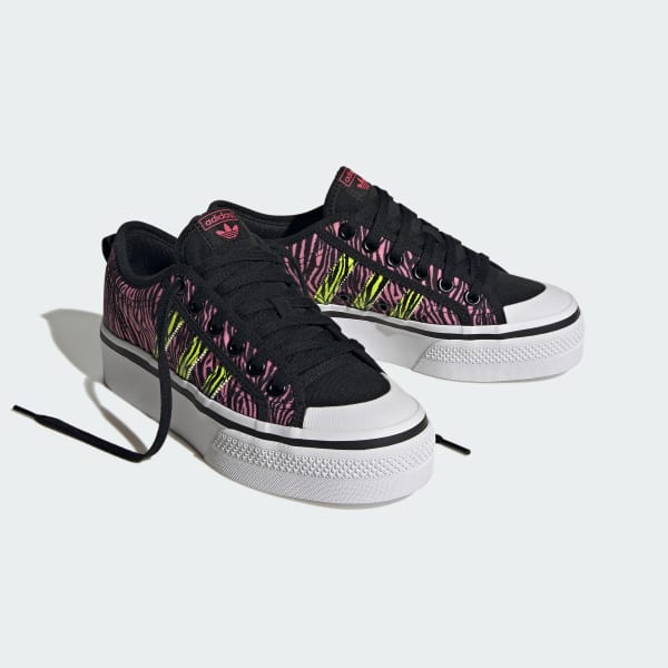Svart Nizza Platform Shoes