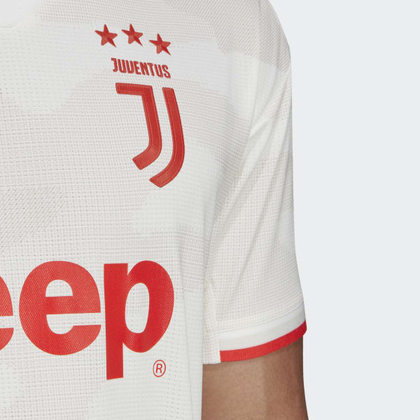 adidas Juventus Turin Auswärtstrikot Authentic - Weiß ...