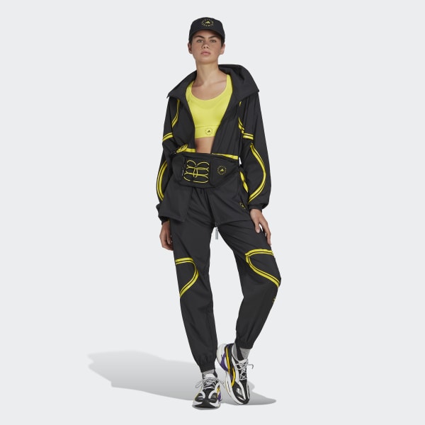 Schwarz adidas by Stella McCartney TruePace Woven Jacke