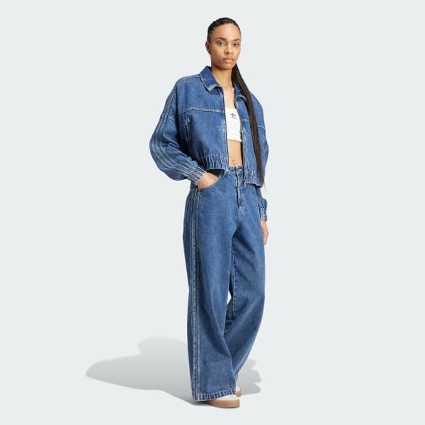 Track top and jeans cheap