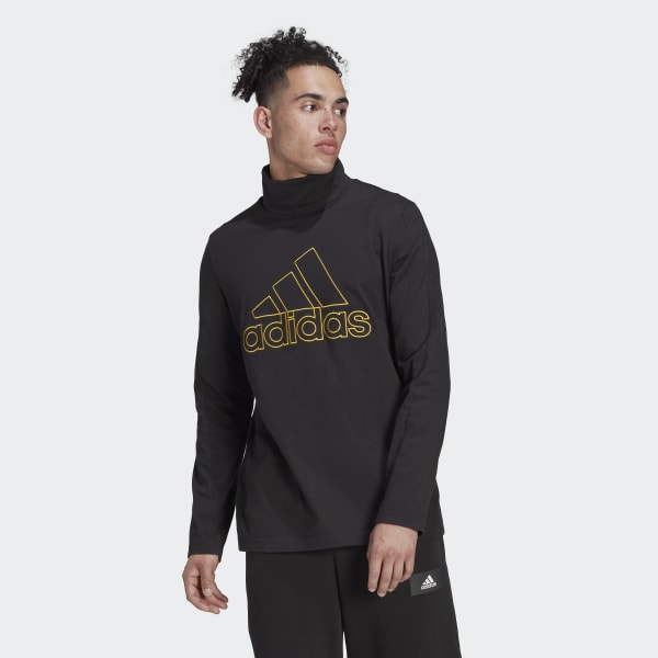 zwart Future Icons Embroidered Badge of Sport Longsleeve ZG033