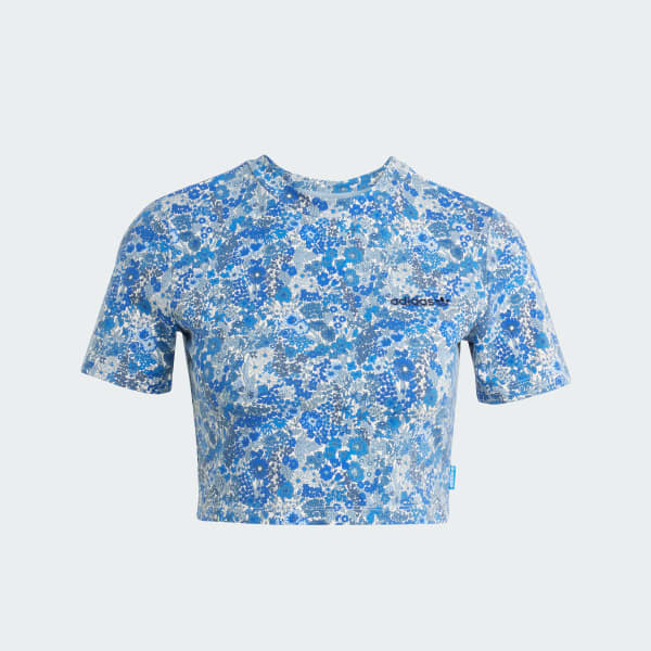 Cok-renkli adidas Originals x Liberty London Tonal Baby Tişört