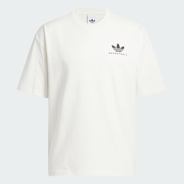 สีขาว เสื้อยืด Worldwide Hoops GFX