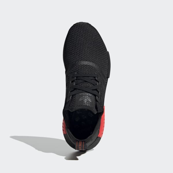 adidas nmd r1 core black solar red