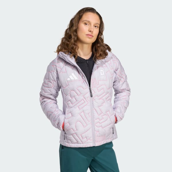 Grau Team D Primaloft Jacke