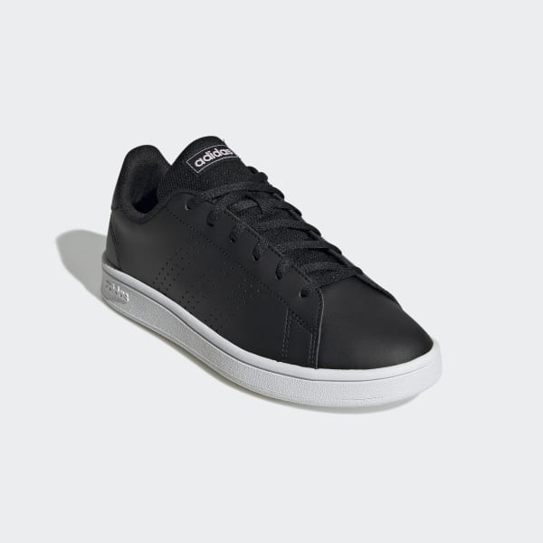 Black Advantage Base Court Lifestyle Shoes