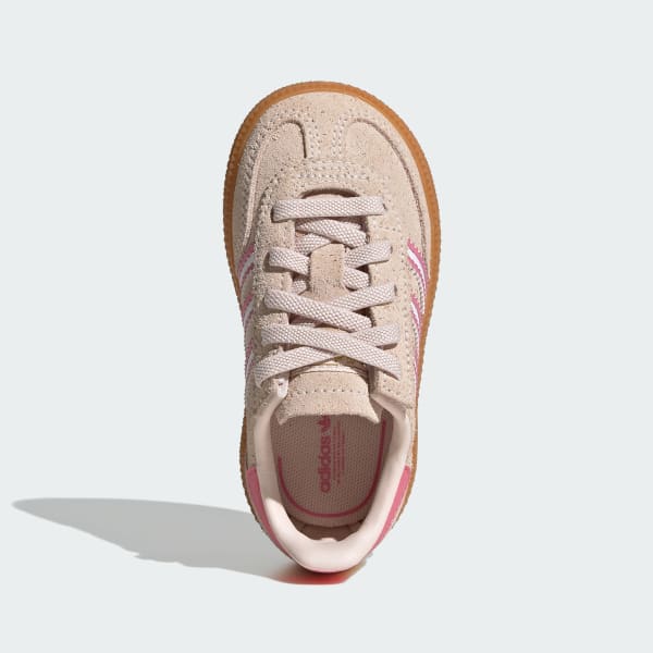 Pink Handball Spezial Comfort Closure Elastic Lace Shoes Kids