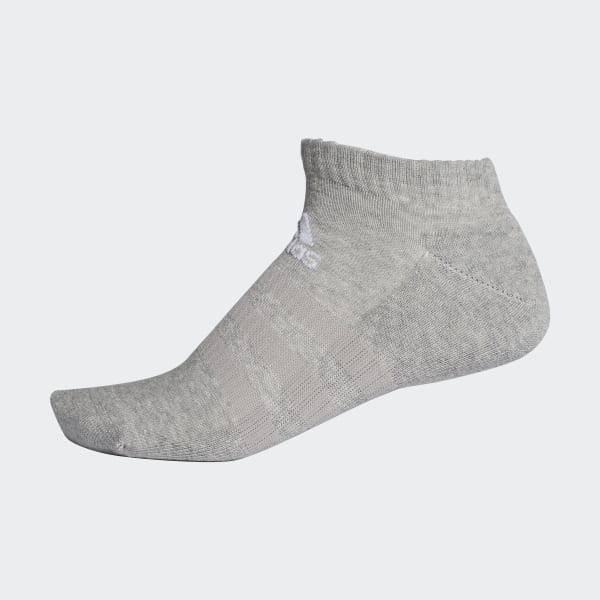 adidas Cushioned Low-Cut Socks - Grey 