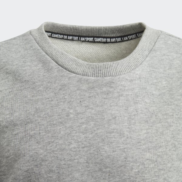 adidas Must Haves Crew Sweatshirt - Grey | adidas UK