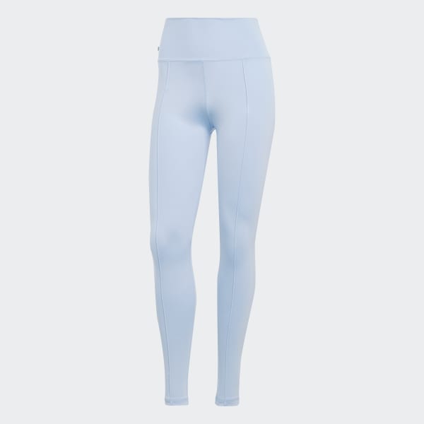 Niebieski Premium Essentials Pintuck Tights