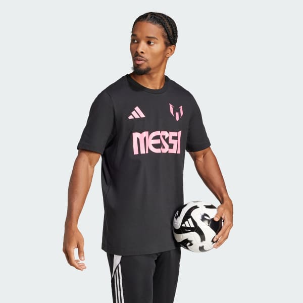 Μαύρο Messi Name and Number Graphic Tee