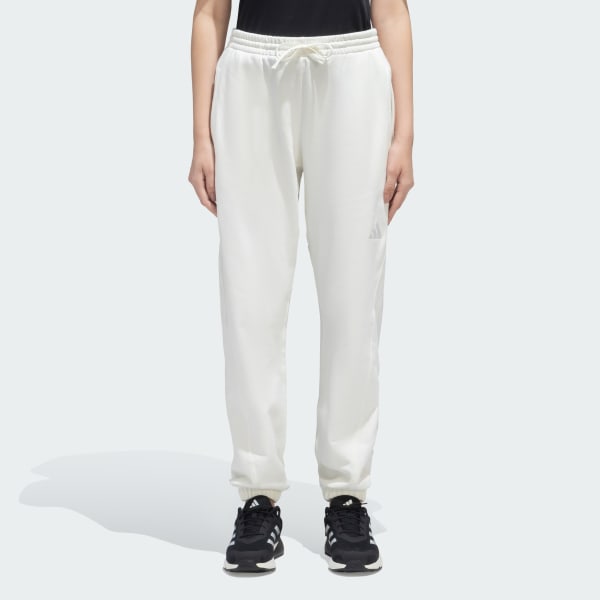 White All SZN FT Track Pants