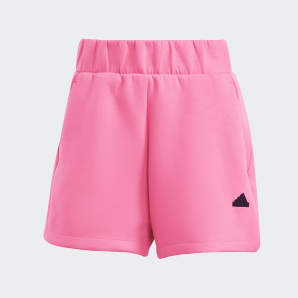 Girls pink adidas shorts top