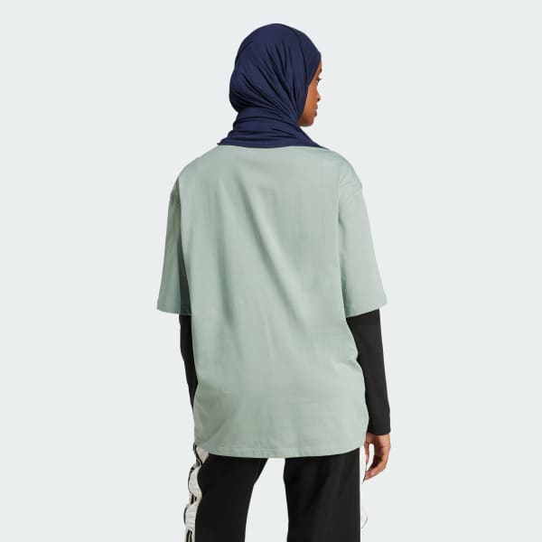 Green Essentials Boyfriend Tee