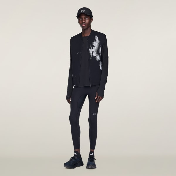 Zwart Y-3 Engineered Hardloopgilet