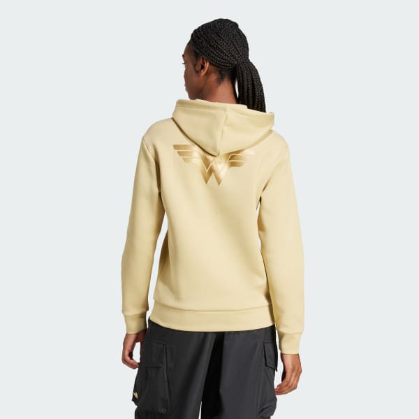 Beige Sudadera Tigres UANL x Wonder Woman