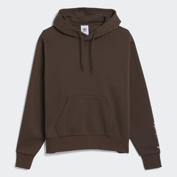 adidas Shmoofoil Painted Hoodie (Gender Neutral) - Brown | Unisex 