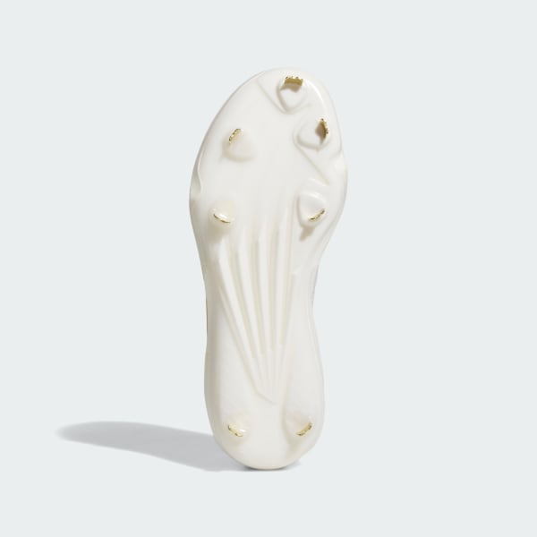 White Adizero Electric+ 2.0 Cleats