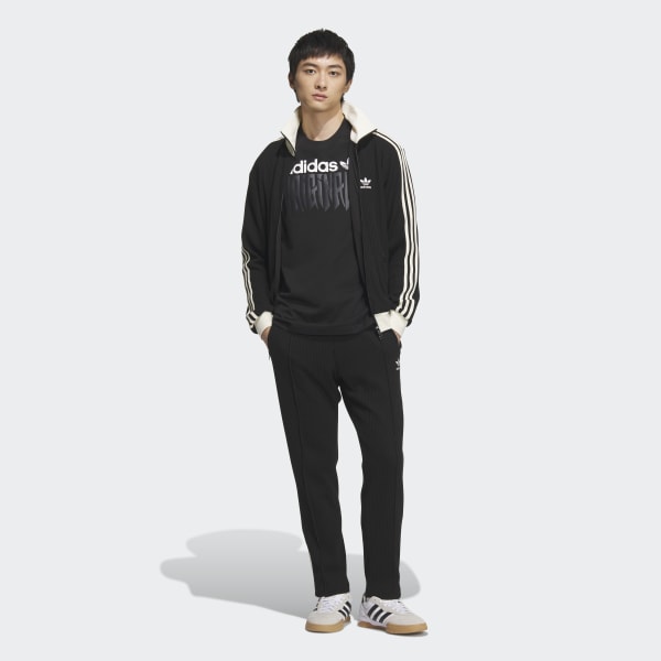 adidas トラックトップ　ワッフルジャージ ADIDAS] ワッフル BBトラックトップ ジャージ (adidas