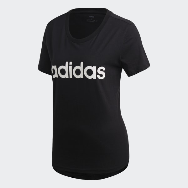 Adidas essentials linear tee store