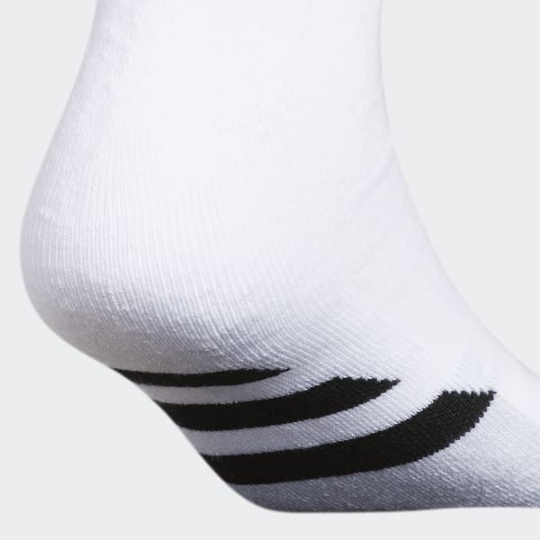 White Cushioned Quarter Socks 3 Pairs HFC07A