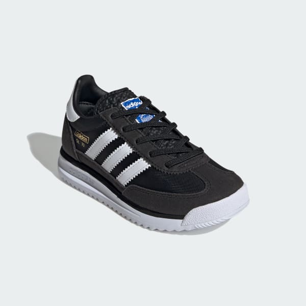 Negro Tenis SL 72 RS Cordones Elásticos Kids